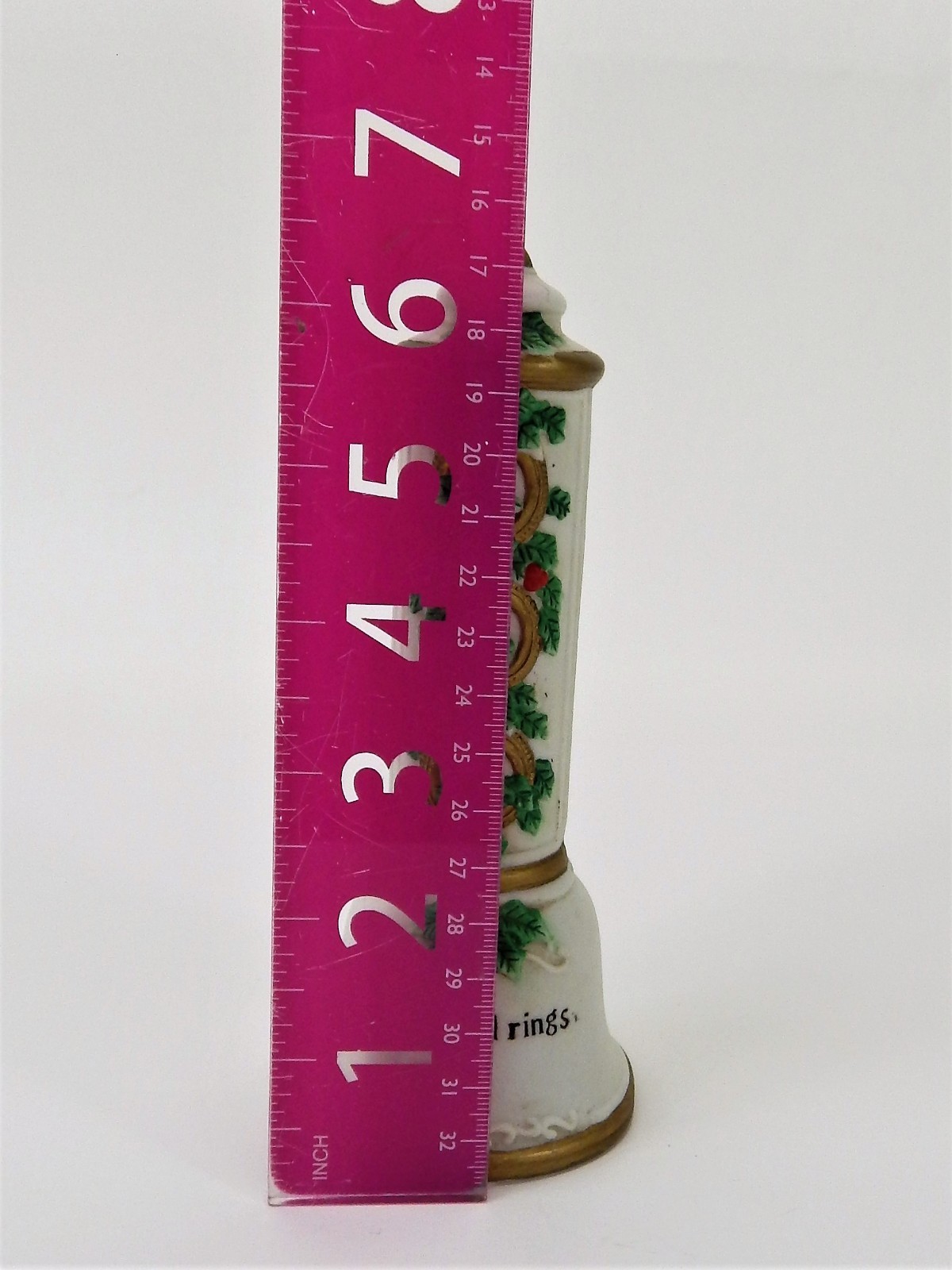 1992 Mercuries (USA) Five Gold Rings Ceramic Bell