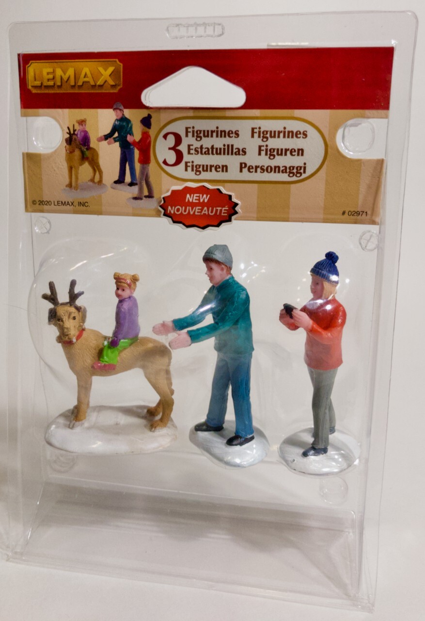 Lemax Xmas Rover Plays Rudolph 02923 set/3 Released 2020