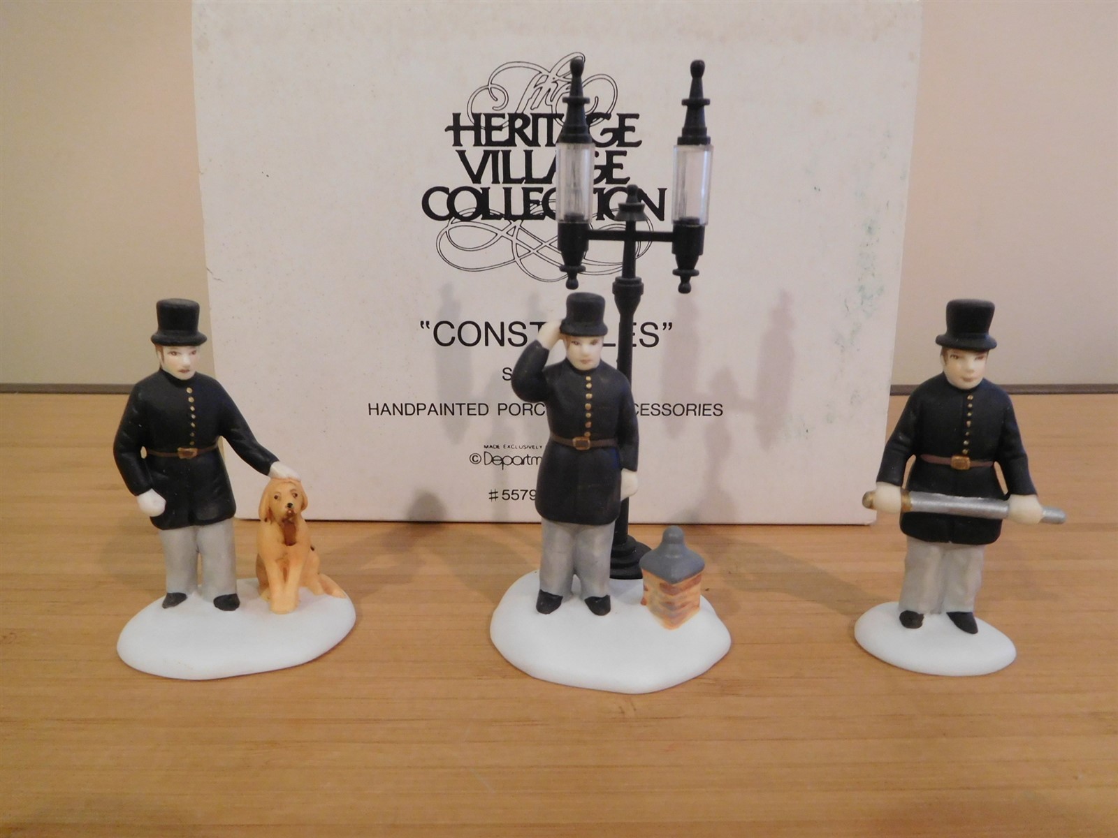 Dept 56 Dickens Village – Constables – Set of 3 – #56.55794 – Free Shipping