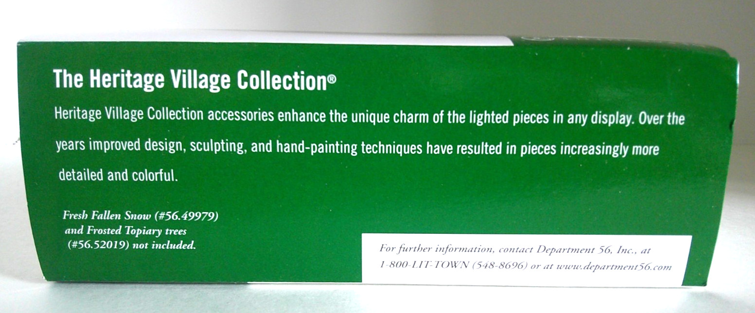 DEPT 56 “Heritage Village Collection” – CHRISTMAS CAROLERS – Set of 3 #56.58631