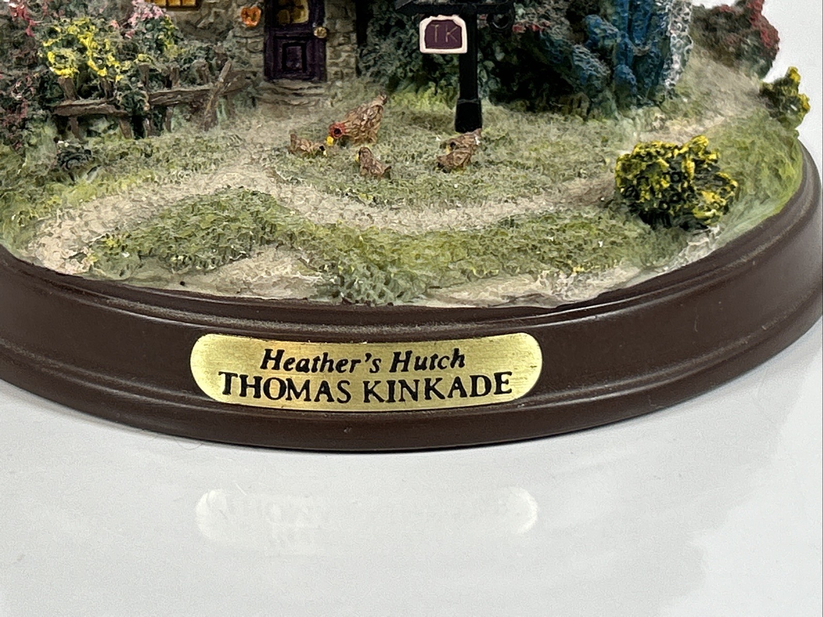 Thomas Kinkade “Heather’s Hutch” Lighted Cottage Collection Good Condition