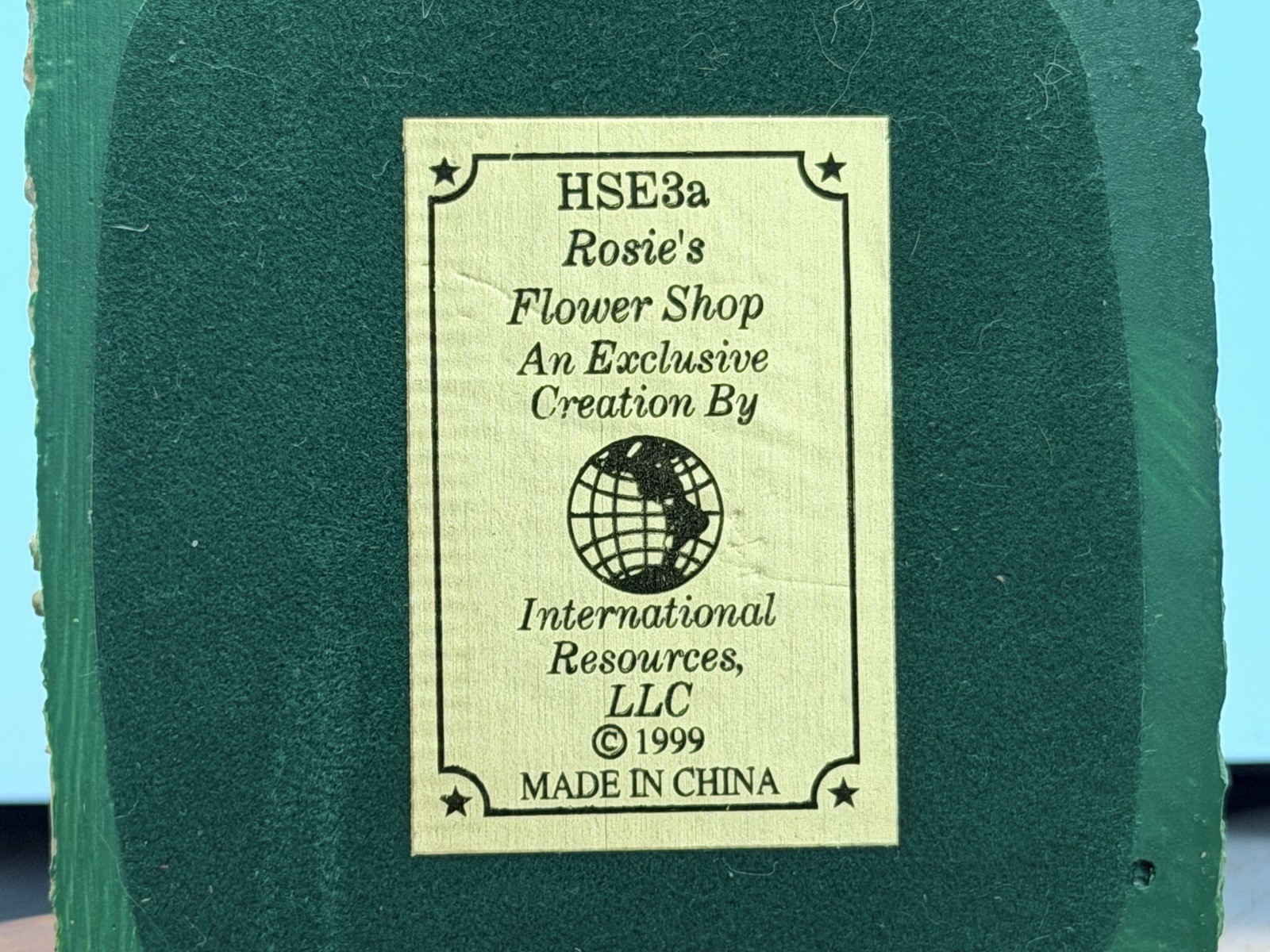 Liberty Falls Rosie’s Flower Shop & Rosie’s Greenhouse HSE 3A & HSE 3B 1999