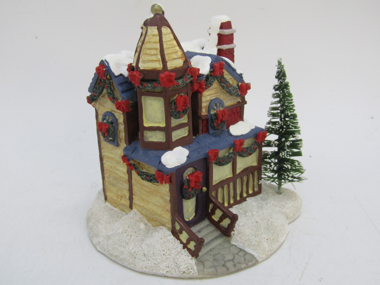 Vintage 1994 Crystal Falls Village “Elf Dormitory”. Ceramic Building/Box.