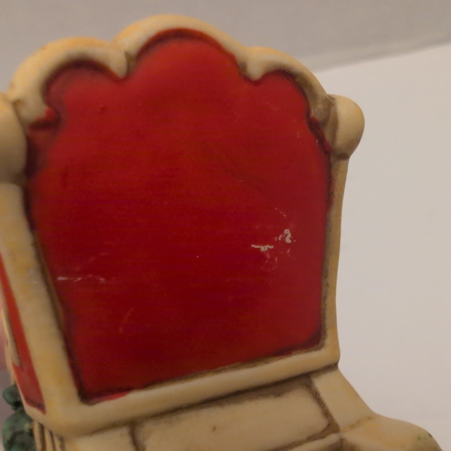 Vintage Lefton Geo Z Christmas Village Horse Drawn Sleigh Couple Figurine 06460