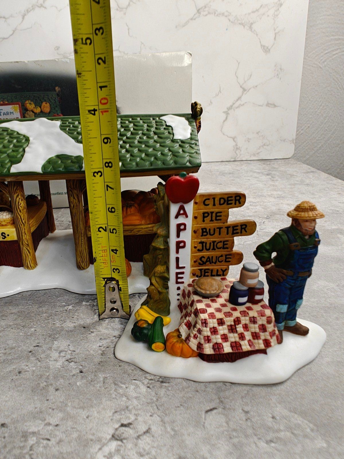 Department 56 Farmer’s Market Set of 2 Harvest New England Village Christmas