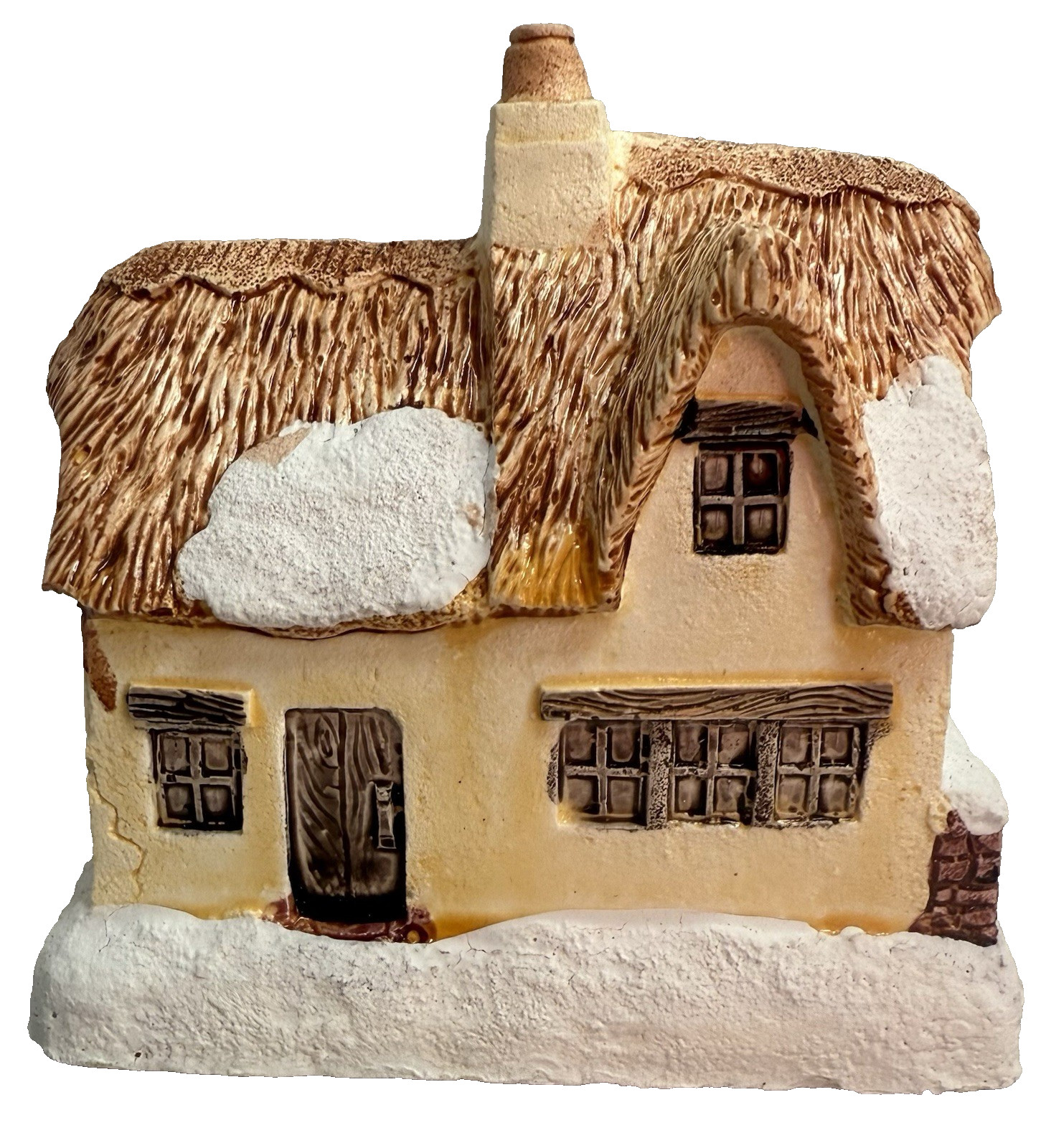 VTG 1988 A Dickens Christmas Collection Cratchit Home Hand Painted By RSVP Int