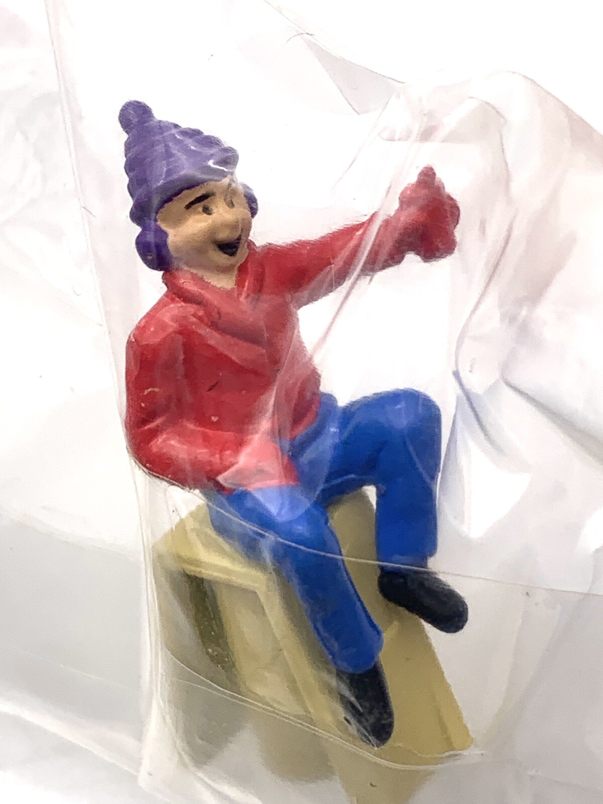 New In Package Trendmasters Mainstreet Parade Man On Chair Only