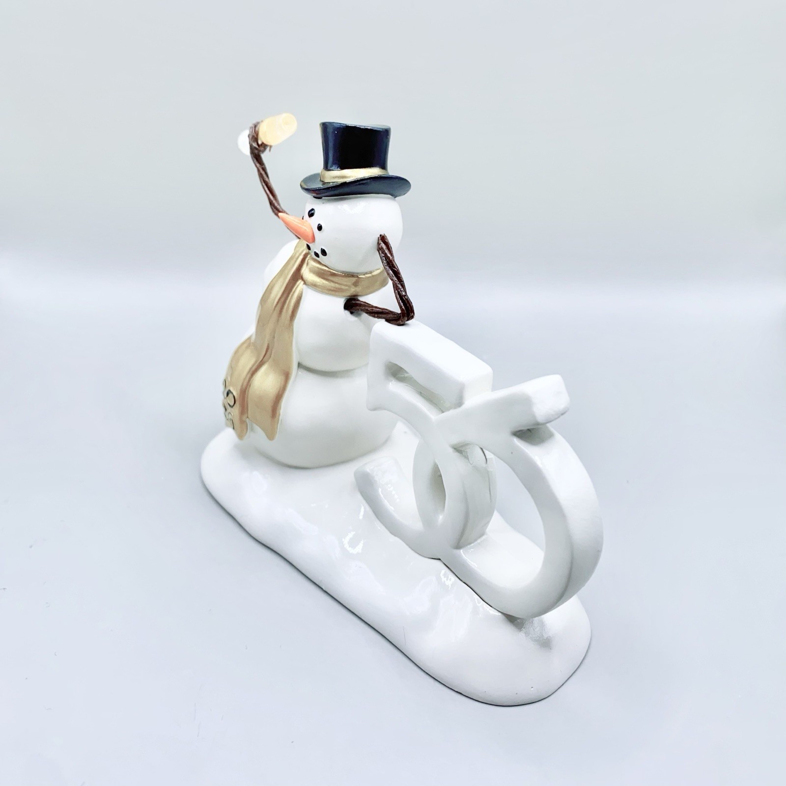 Dept 56 Snow Village Lucky The Snowman 2026 50th Anniversary Limited Ed 6018398
