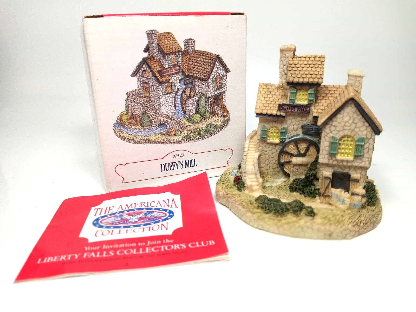 The Americana Collection Liberty Falls Duffy’s Mill AH23 1993 Vintage