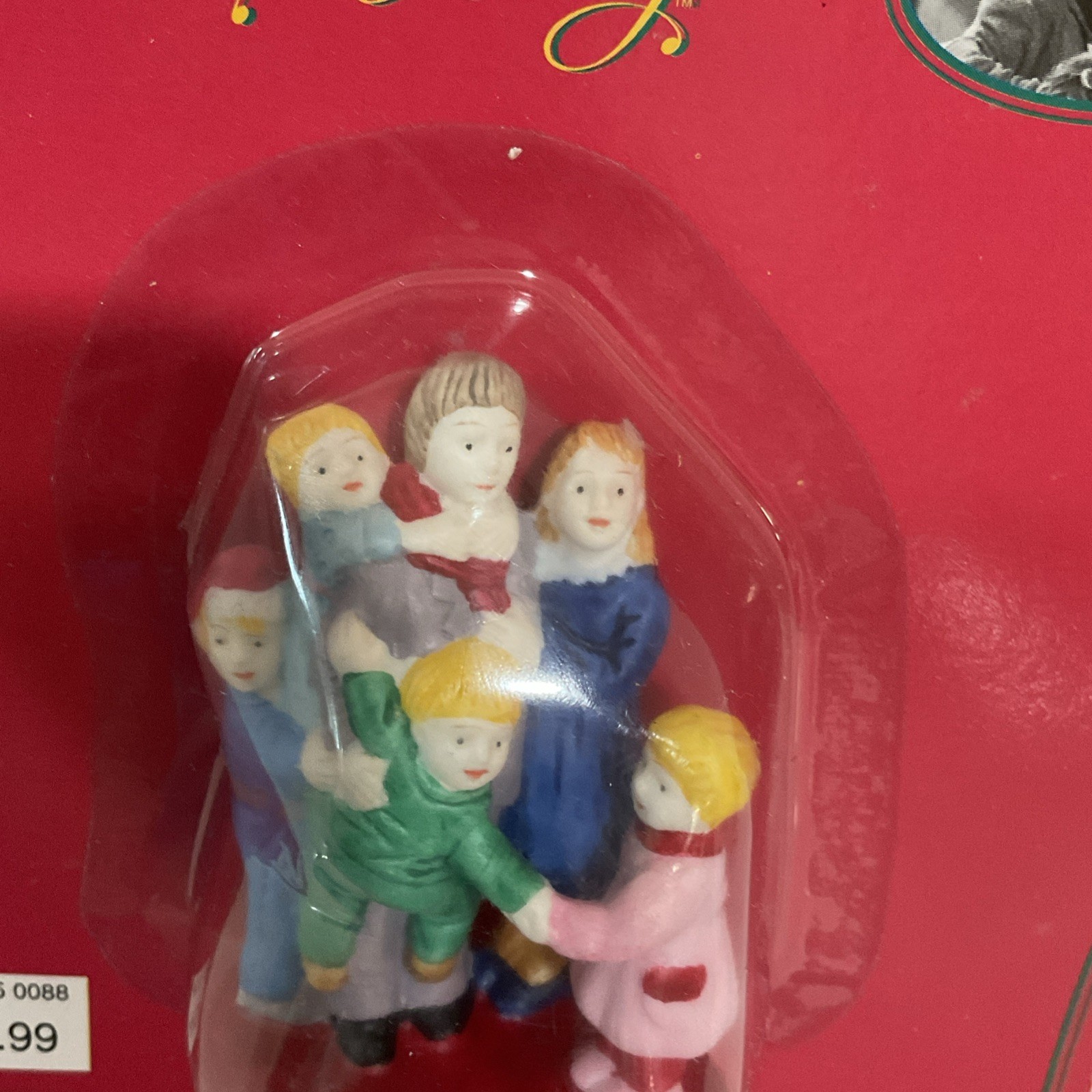 1997 It’s A Wonderful Life George Bailey & Family Porcelain Figurine New Sealed