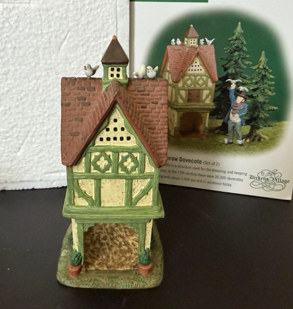 Dept 56 Dickens Village Hedgerow Dovecote Porcelain Accessory #58524 Missing Fig