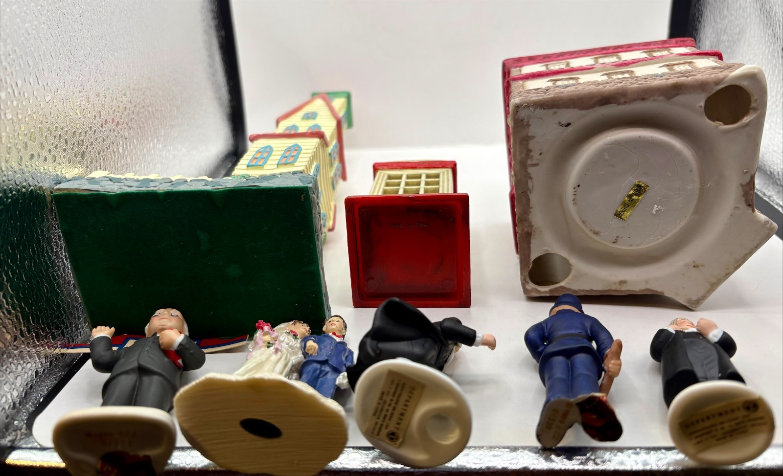 Dept 56, Lemax, Windsor Collection, Mixed Village Lot of 8