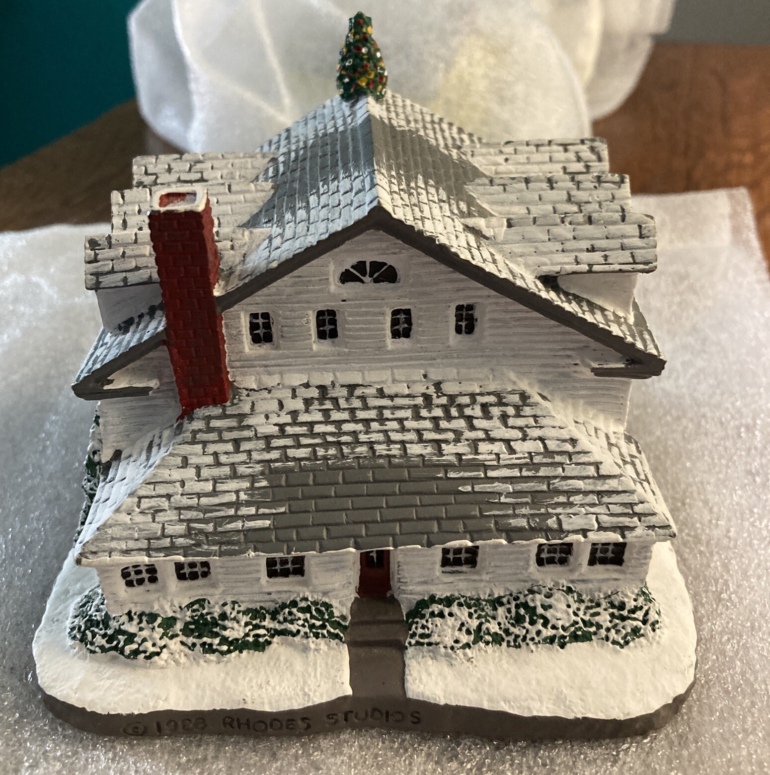 Rockwell’s Studio Norman Rockwell Christmas Village Main Street Collection 1988