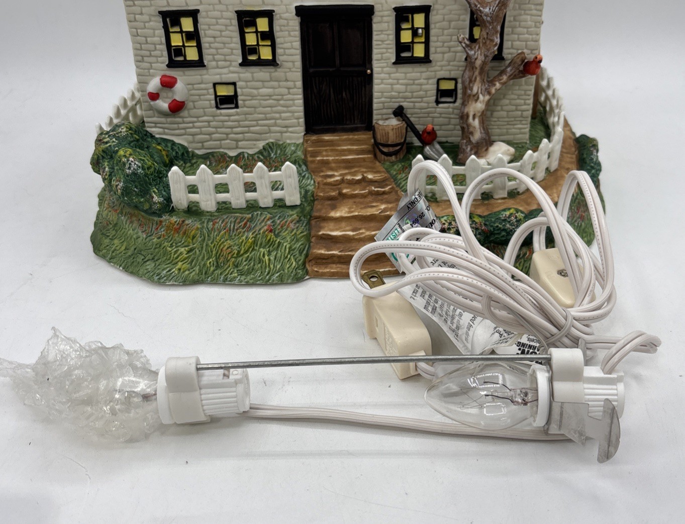 Harborside Village Deluxe Porcelain Lighted House Point Loma, CA Celebrations