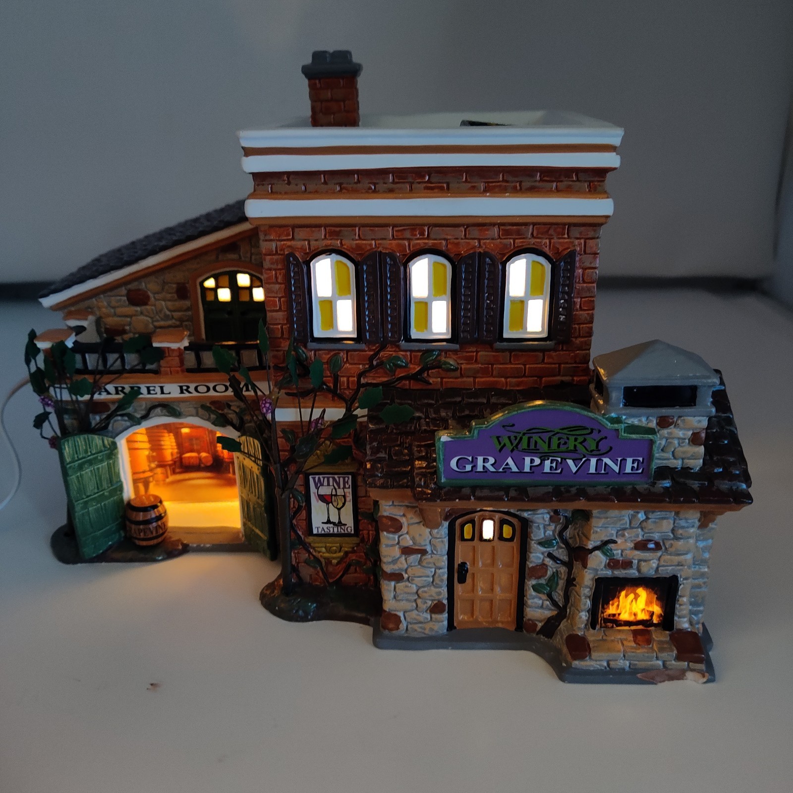 Department 56-Snow Village- Grapevine Winery – 6000635 Small Chip See Pics
