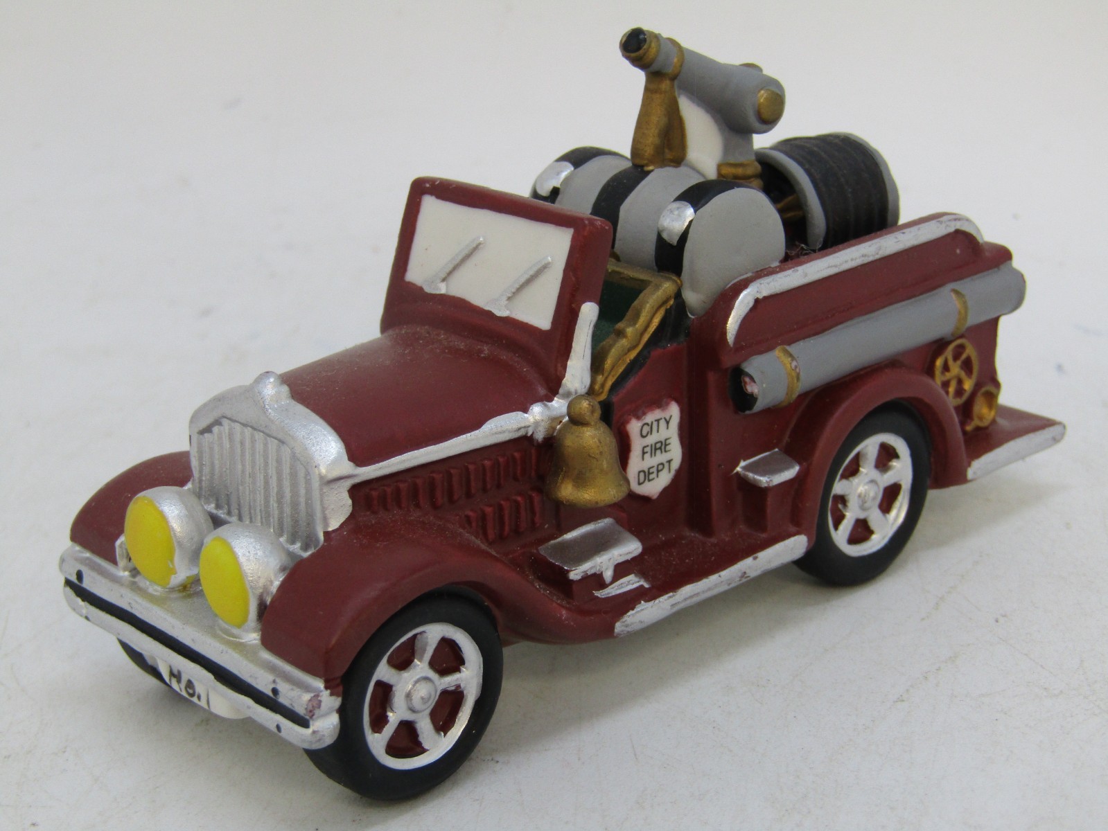 Dept 56 City Fire Dept. Fire Truck Christmas in the City Figurine 1995 (No Box)