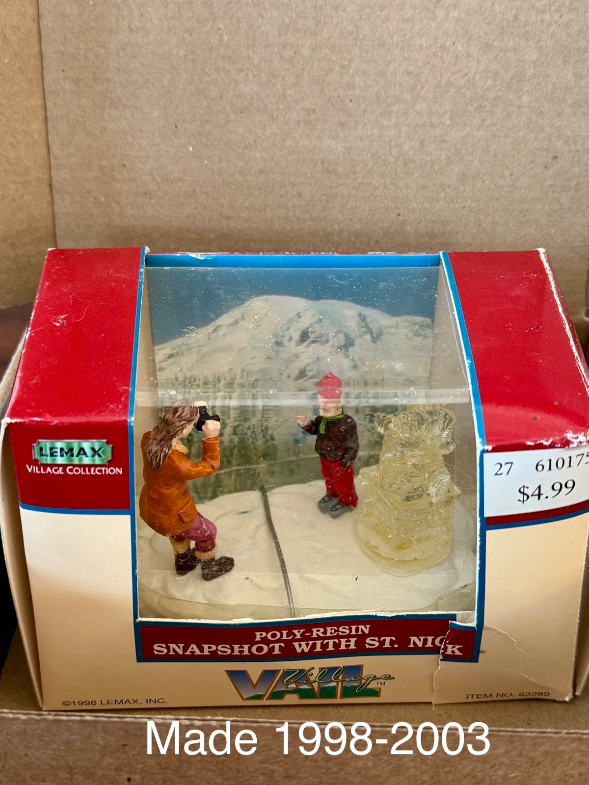 YOU CHOOSE Lemax Figurine Vintage Figure Christmas Village Vail Village Etc