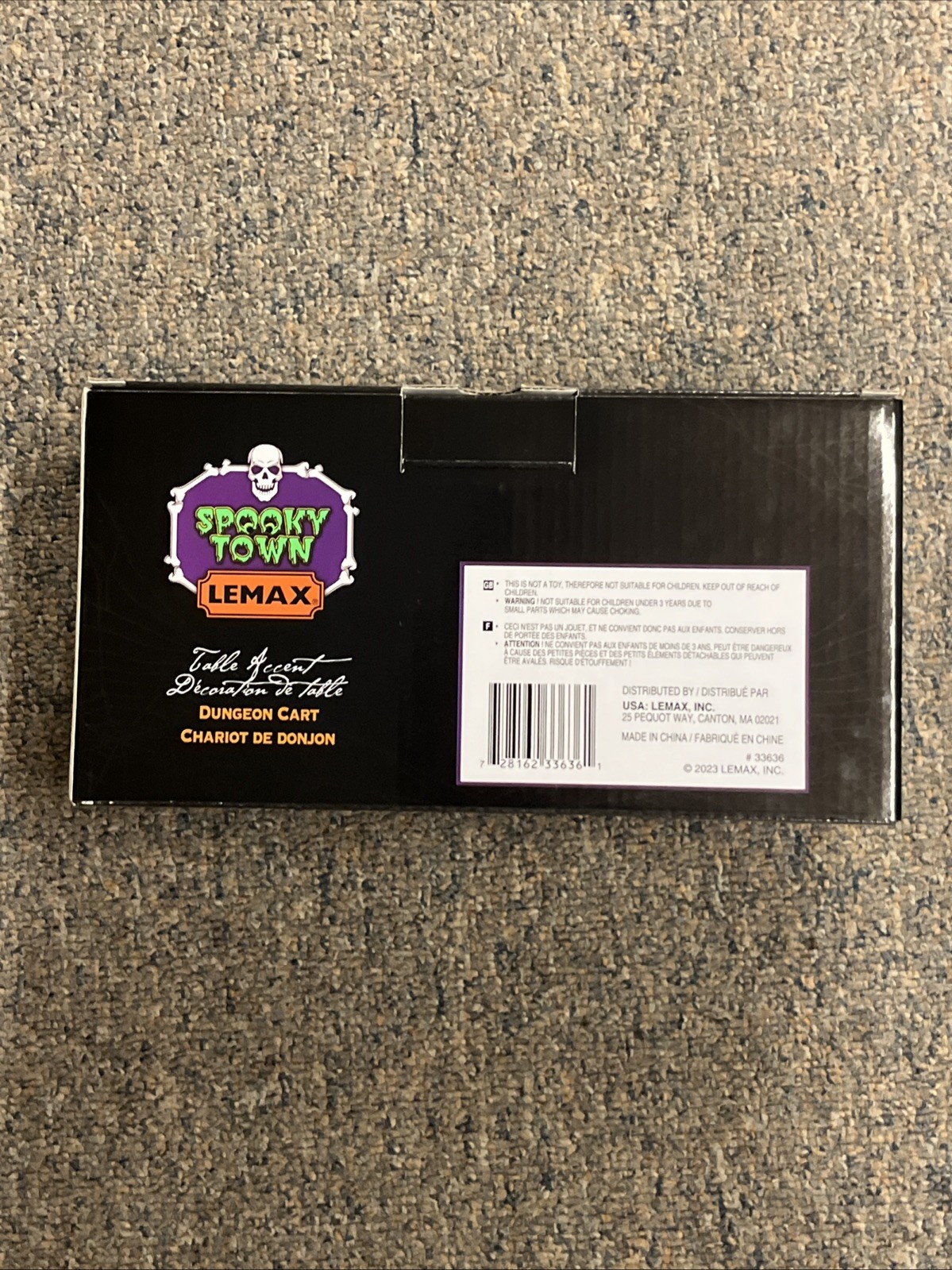 Lemax Spooky Town Dungeon Cart Michaels Exclusive 2023 IN HAND!