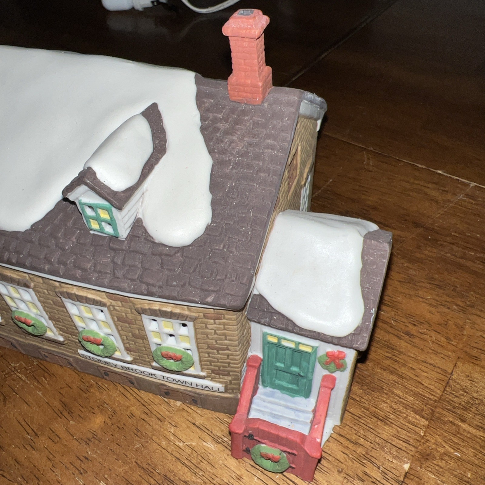 Dept 56 Heritage Village Collection “Stoney Brook Town Hall ” # 5644-8
