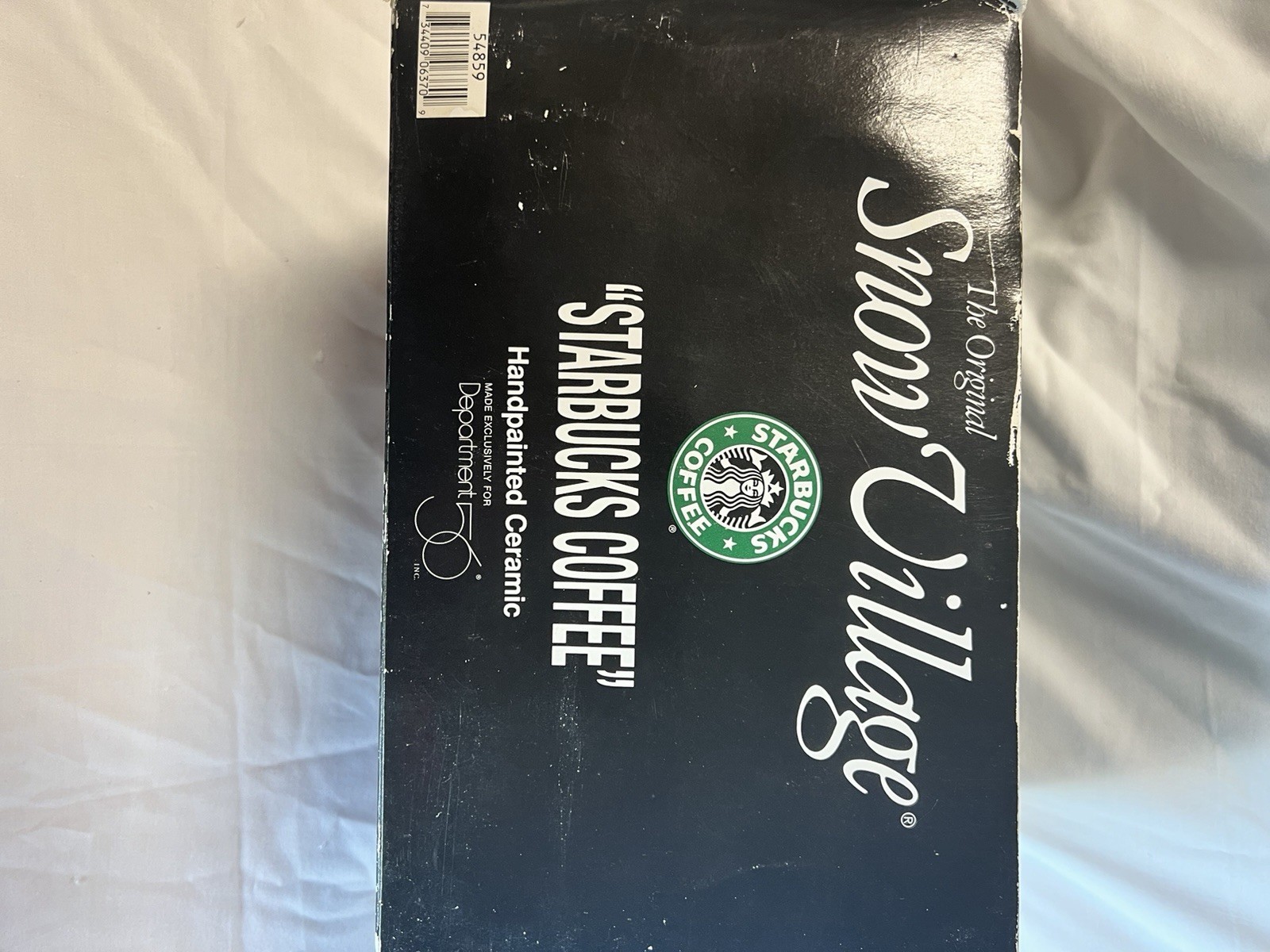 Dept 56 Snow Village “Starbucks Coffee” Ceramic Building #54859 MINT