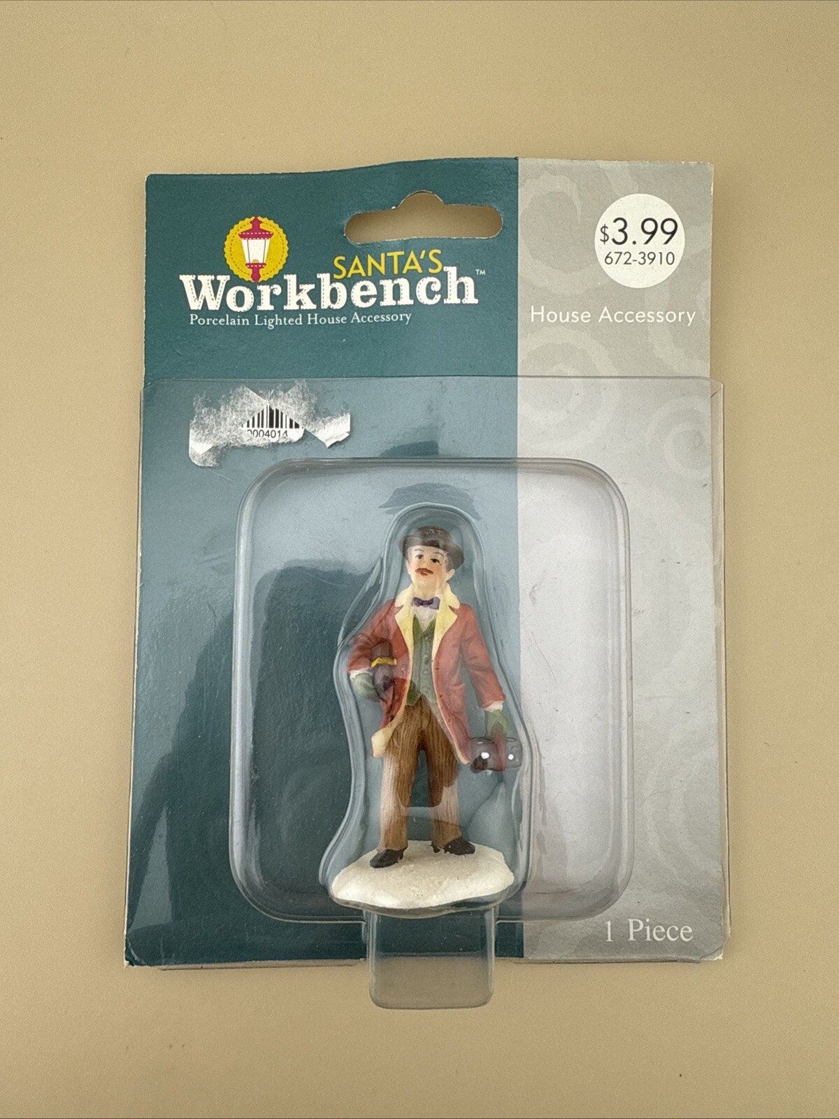 SANTA’S WORKBENCH Christmas Village Figure 2003