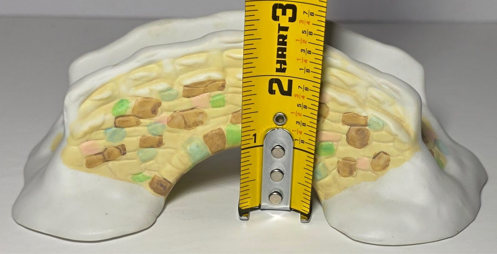Vintage 1991 Noma International Dickensville Collectables Porcelain Bridge