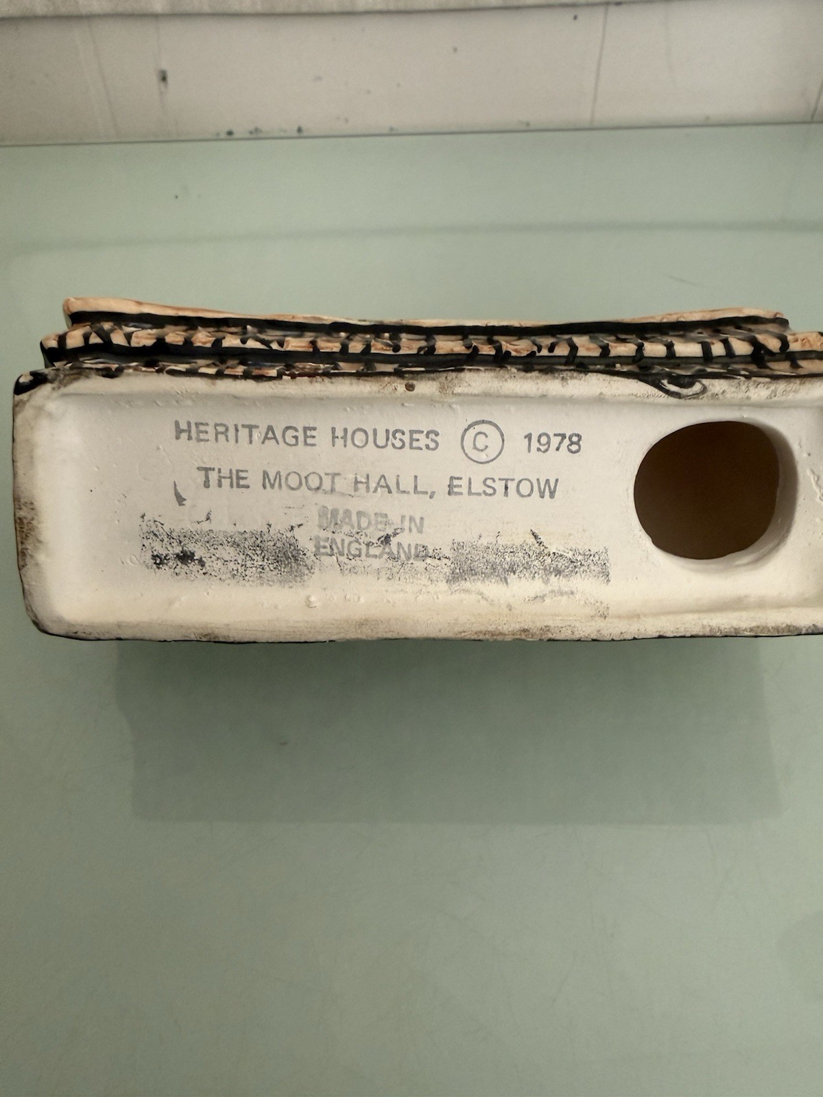 Vintage Lot Of 8 Ceramic John Putnam Heritage Houses 1978/9 Made In England NICE