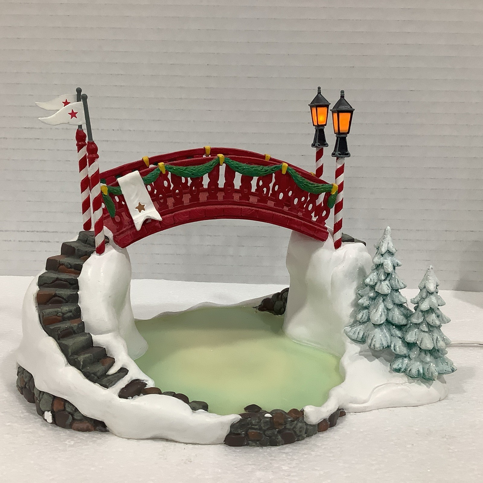 Department 56 Village Accessories 56720 Bridge Over The Icy Pond Accessory
