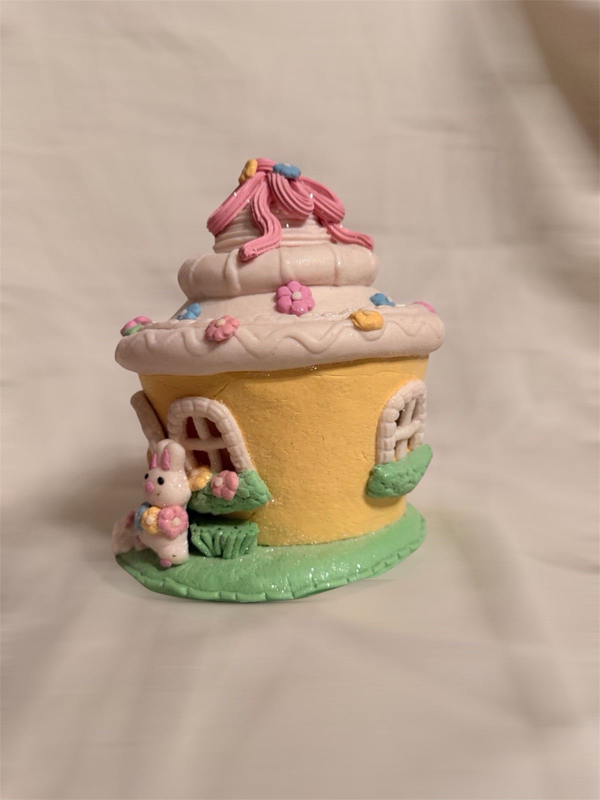 Valarie Parr Hill Easter Bunny House Cottage Heartwood Creek Spring Decor