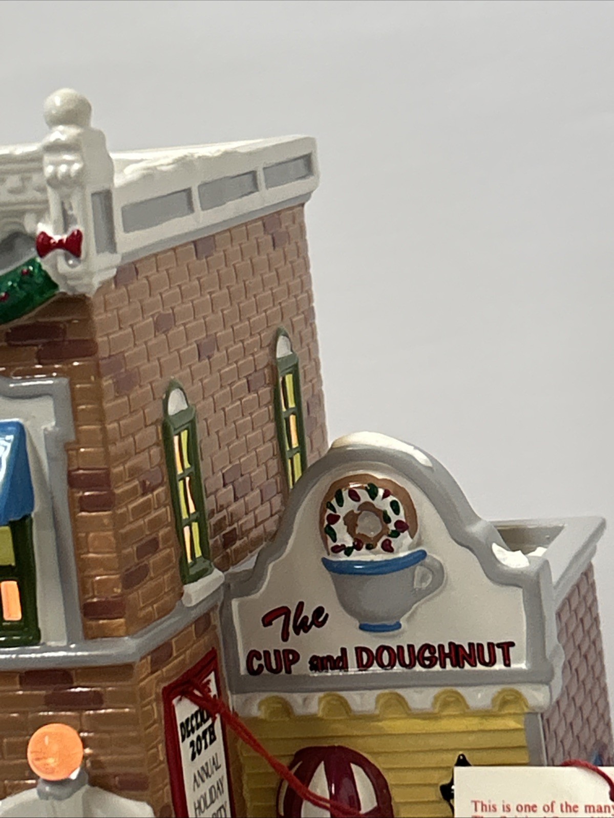 1995 Snow Village Police Station, 56th Precinct, Department 56 Retired Vintage