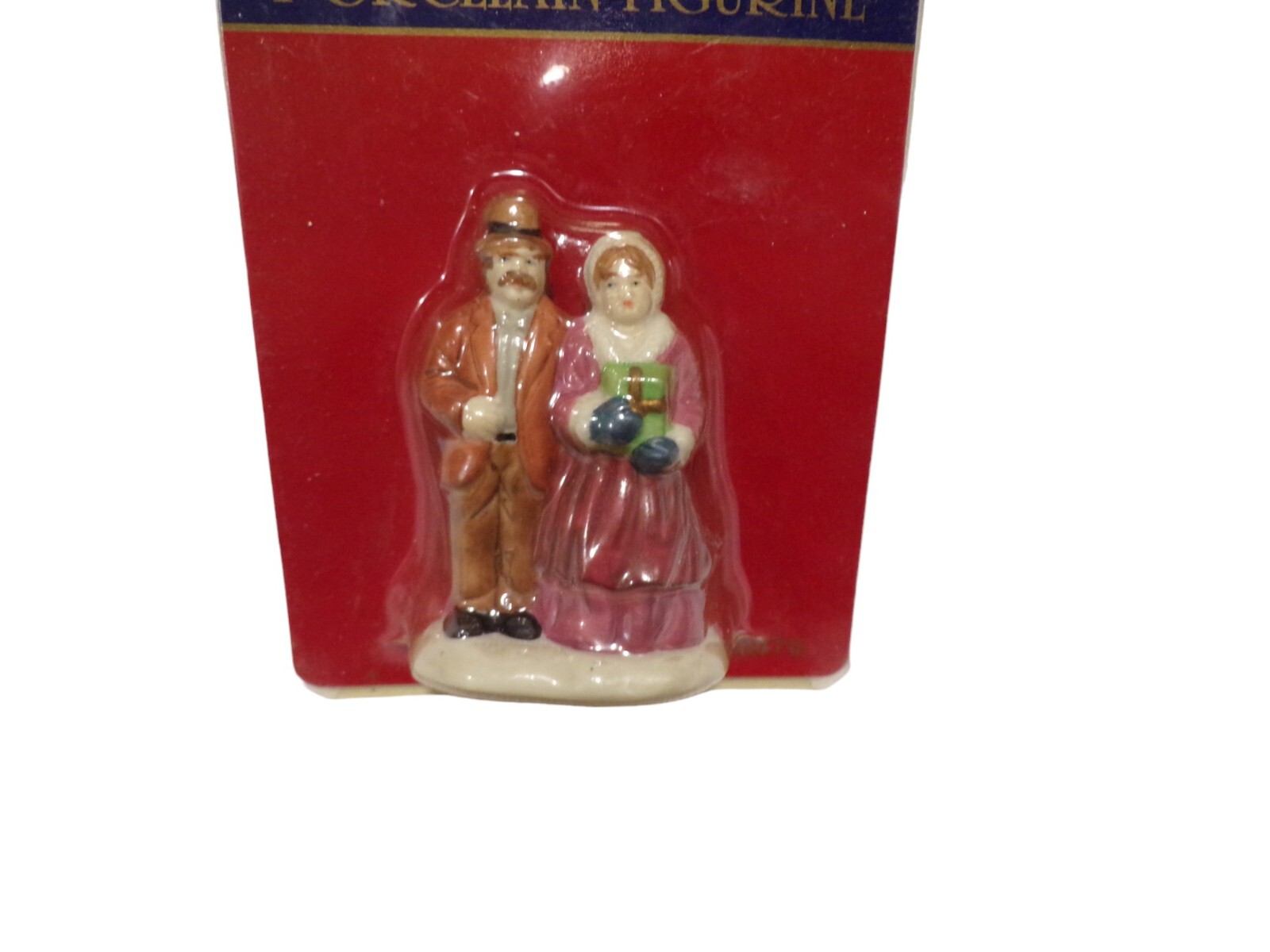 Dickens Collectables Hand Painted Christmas Porcelain Figurine 3″ Inches Tall