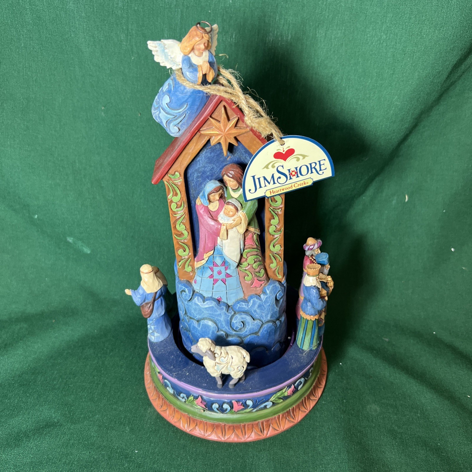 Jim Shore Revolving Navtivity Messiah Savior King Heartwood Creek 2016