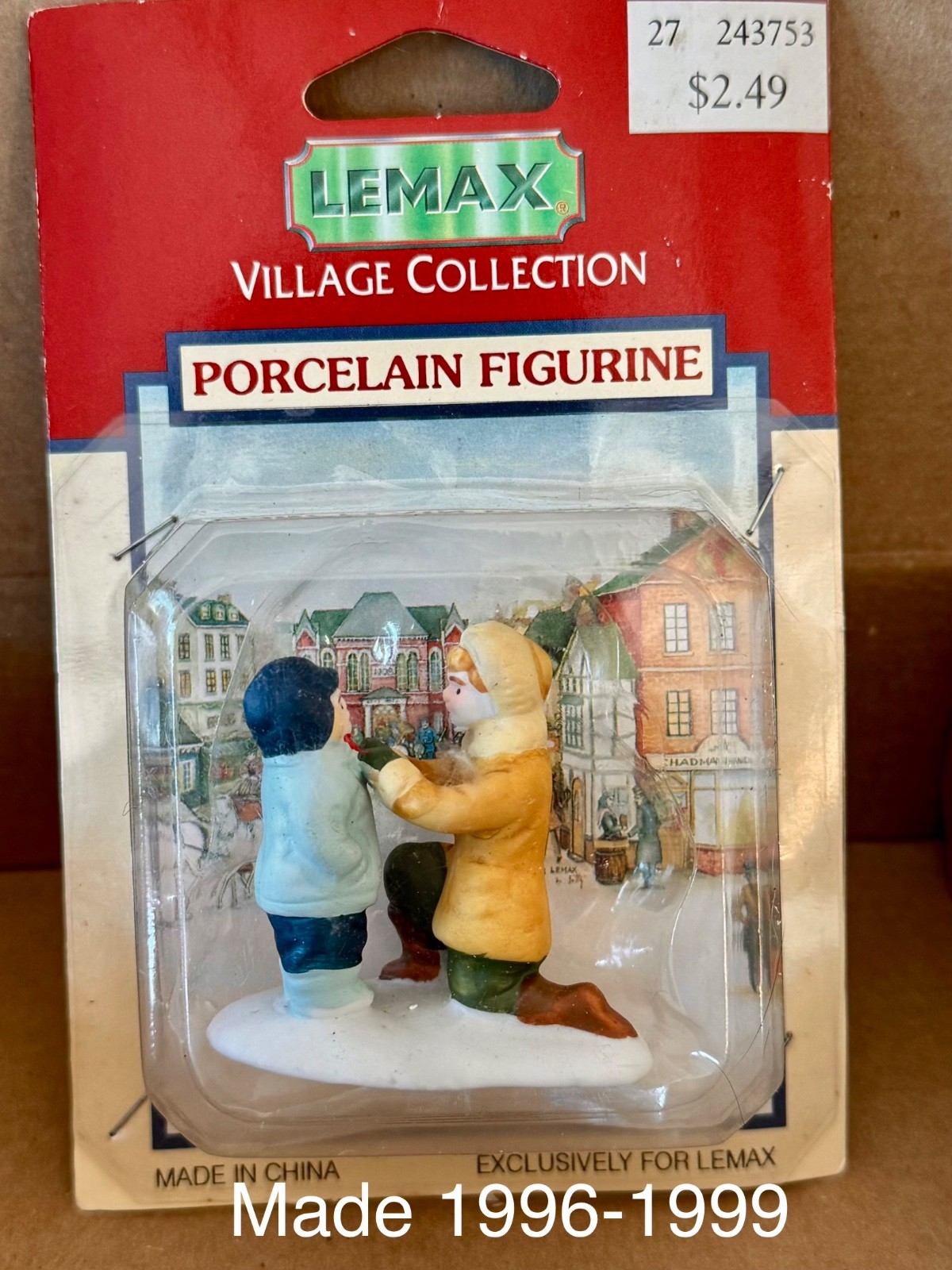 YOU CHOOSE Lemax Figurine Vintage Figure Christmas Village Vail Village Etc