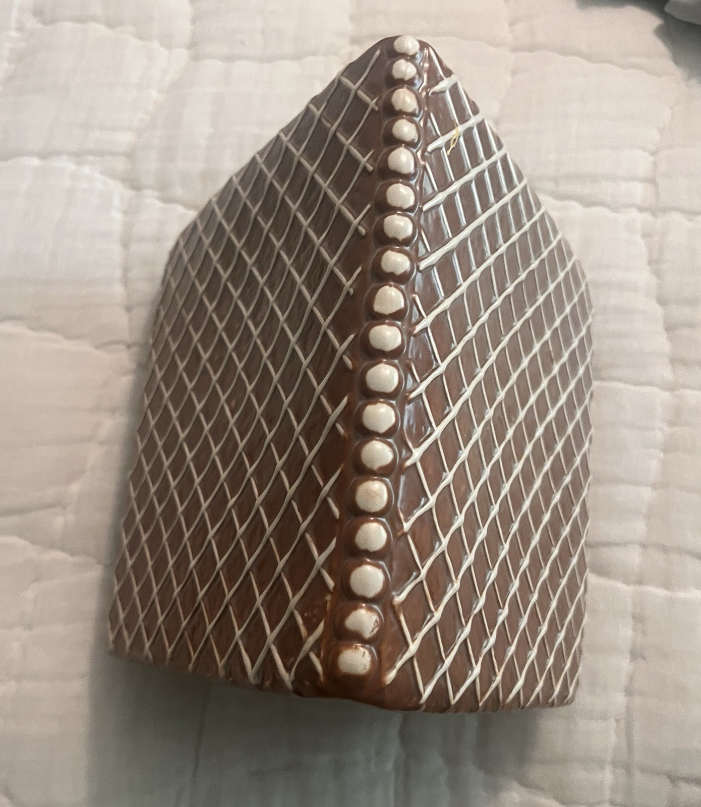 Pottery Barn GINGERBREAD VILLAGE HOUSE Medium A-Line 7.5″ H
