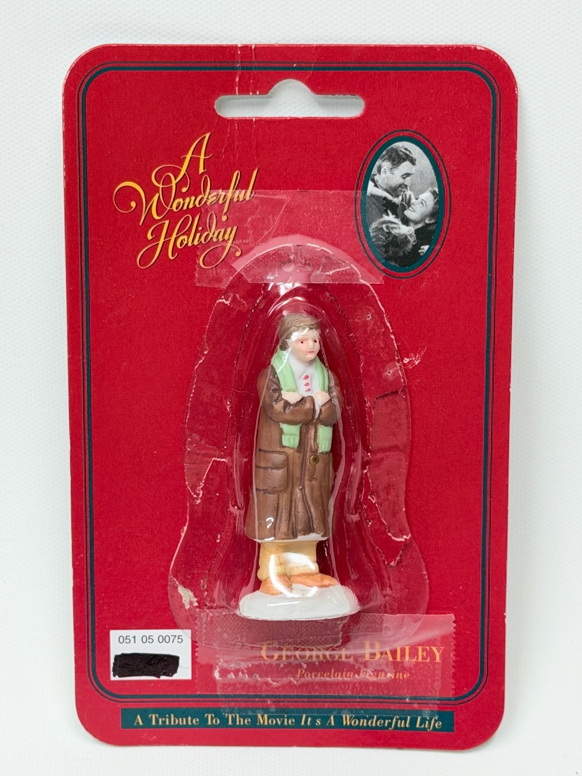 A Wonderful Holiday George Bailey Figurine Christmas It’s A Wonderful Life
