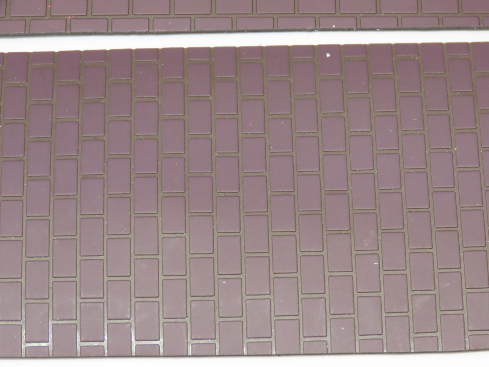 Pebble Rubber Brick Roads Side Walks Christmas Village Accessories Lot D4940