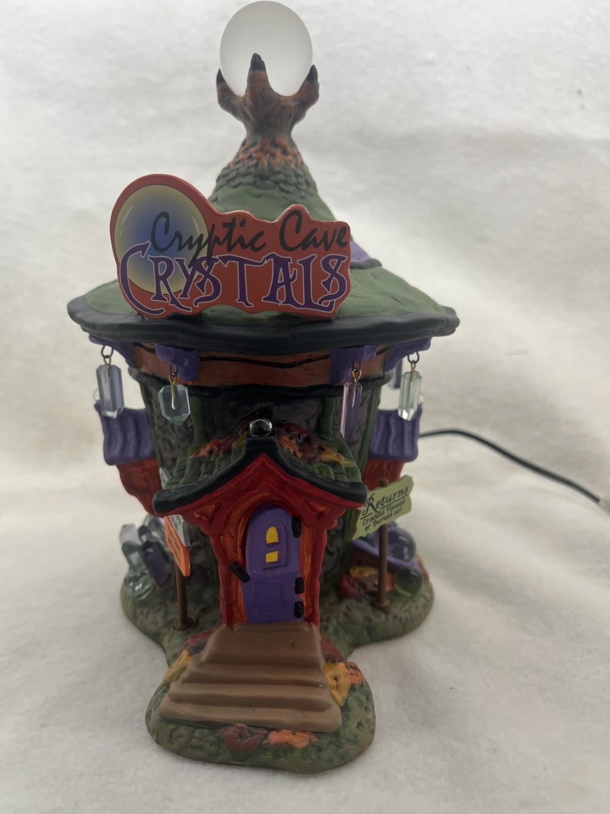 Dept 56 Snow Village Halloween “Cryptic Cave Crystals” #6007641