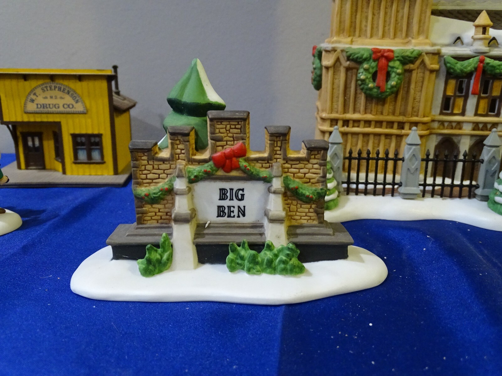 Dept. 56 Dickens Village Big Ben Clock Lighted Building NIB u730 K2
