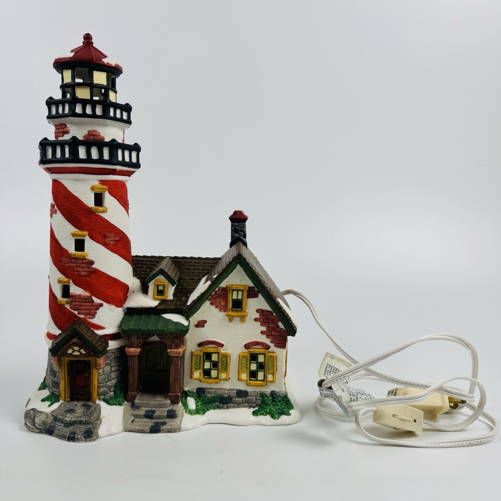 O’Wells Lighthouse Christmas Heartland Valley Village Limited Edition W Box 1999