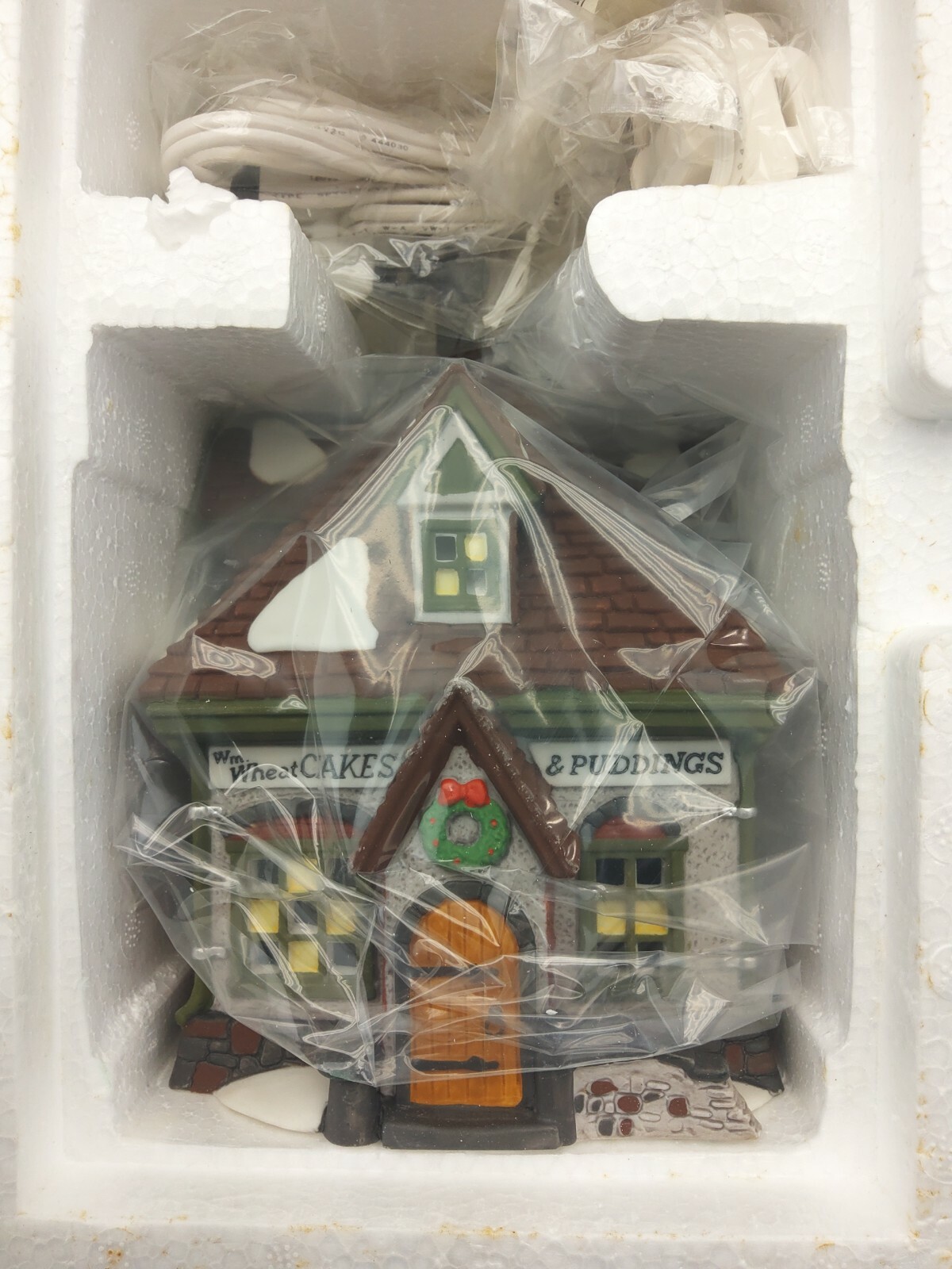 DEPT 56 DICKENS’ VILLAGE SERIES “WM. WHEAT CAKES & PUDDING”  NEW IN BOX #58084