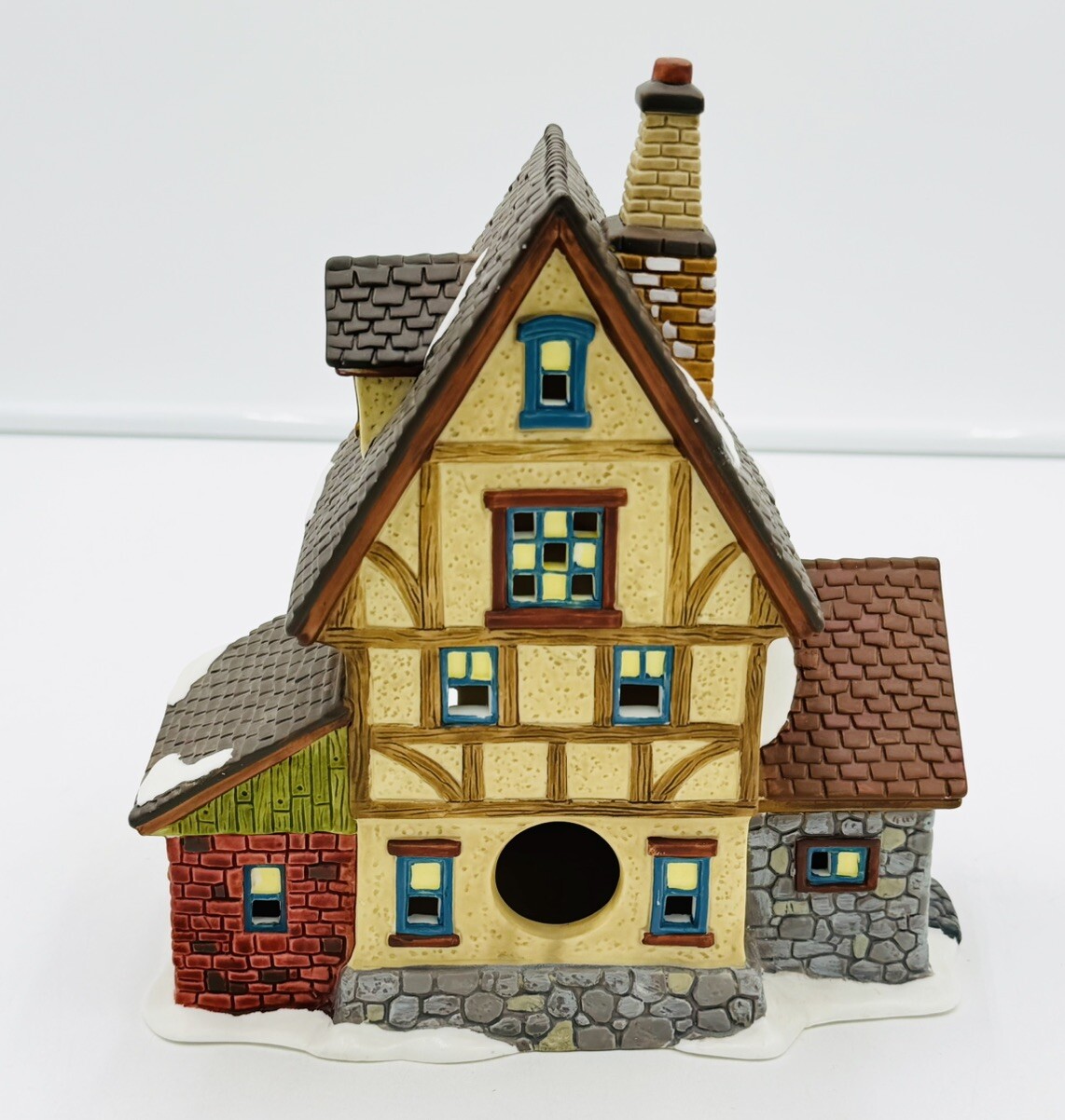 O’Well Santa’s Workbench The Calico Cat Toy Shop Christmas No Light Cord