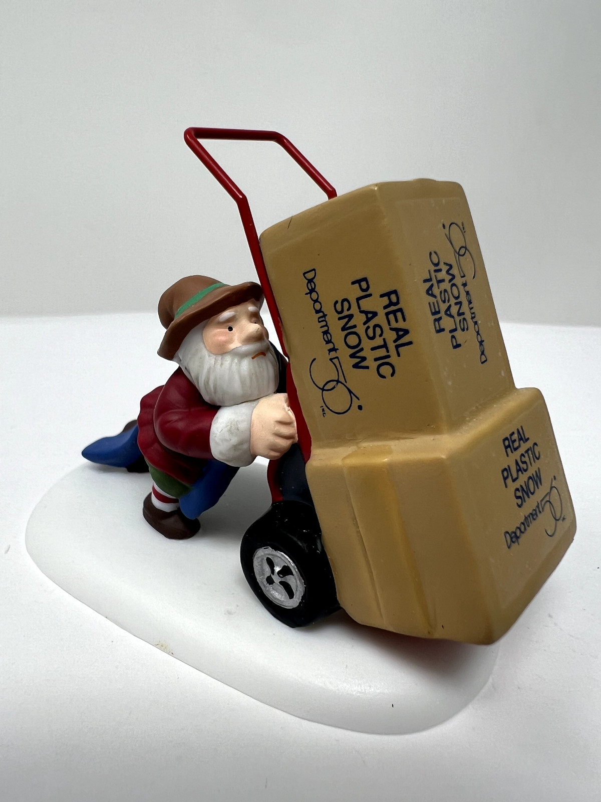 Dept 56 North Pole Village Photo With Santa Car Wash Gifts From Santa 4 Sets