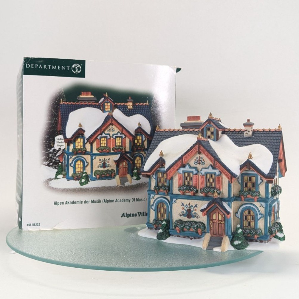 Dept 56 ALPEN AKADEMIE DER MUSIK 56232 Alpine Academy of Music Christmas Village