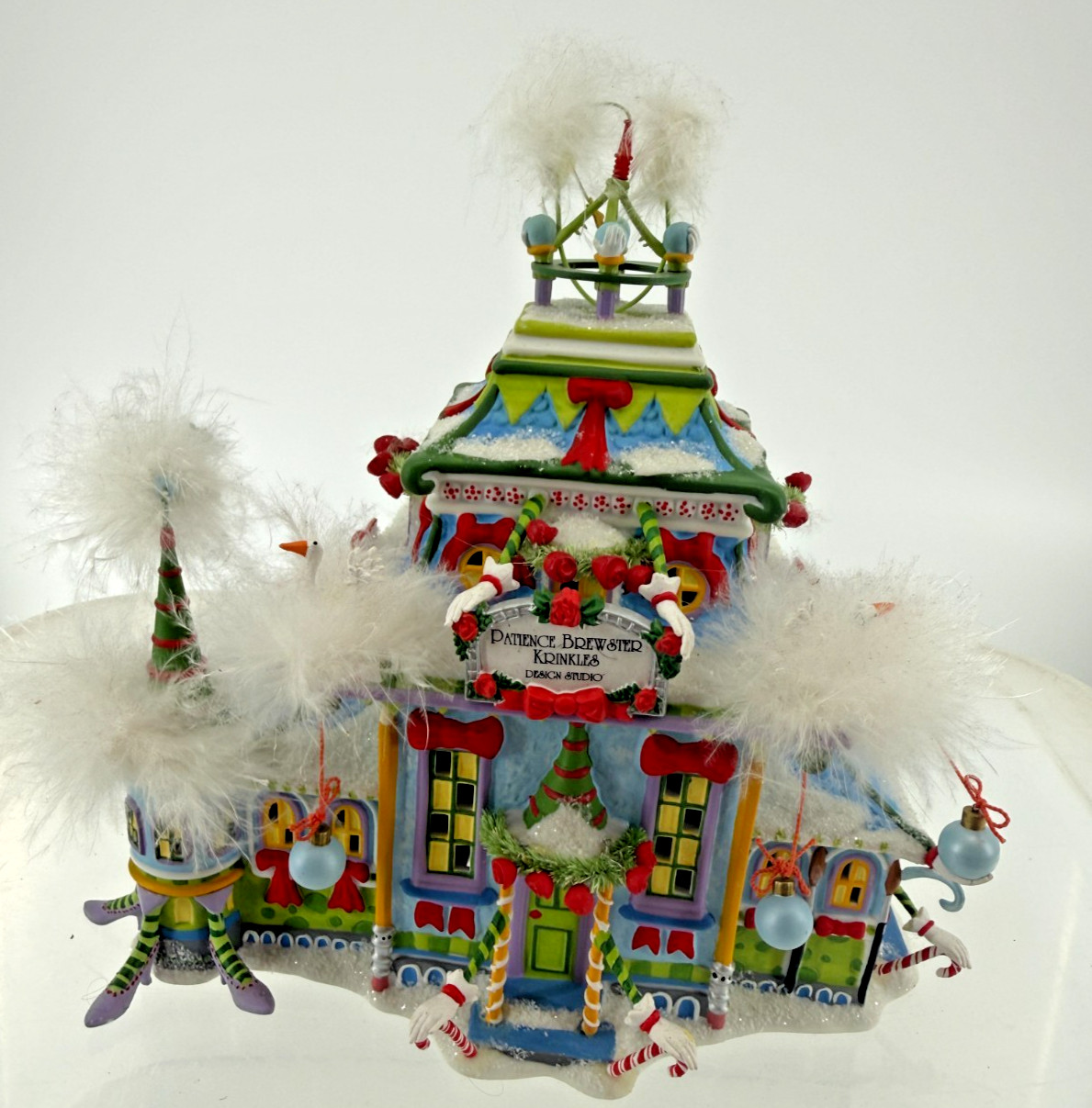 Dept 56 Krinkles North Pole Series Design Studio Building No Battery Box