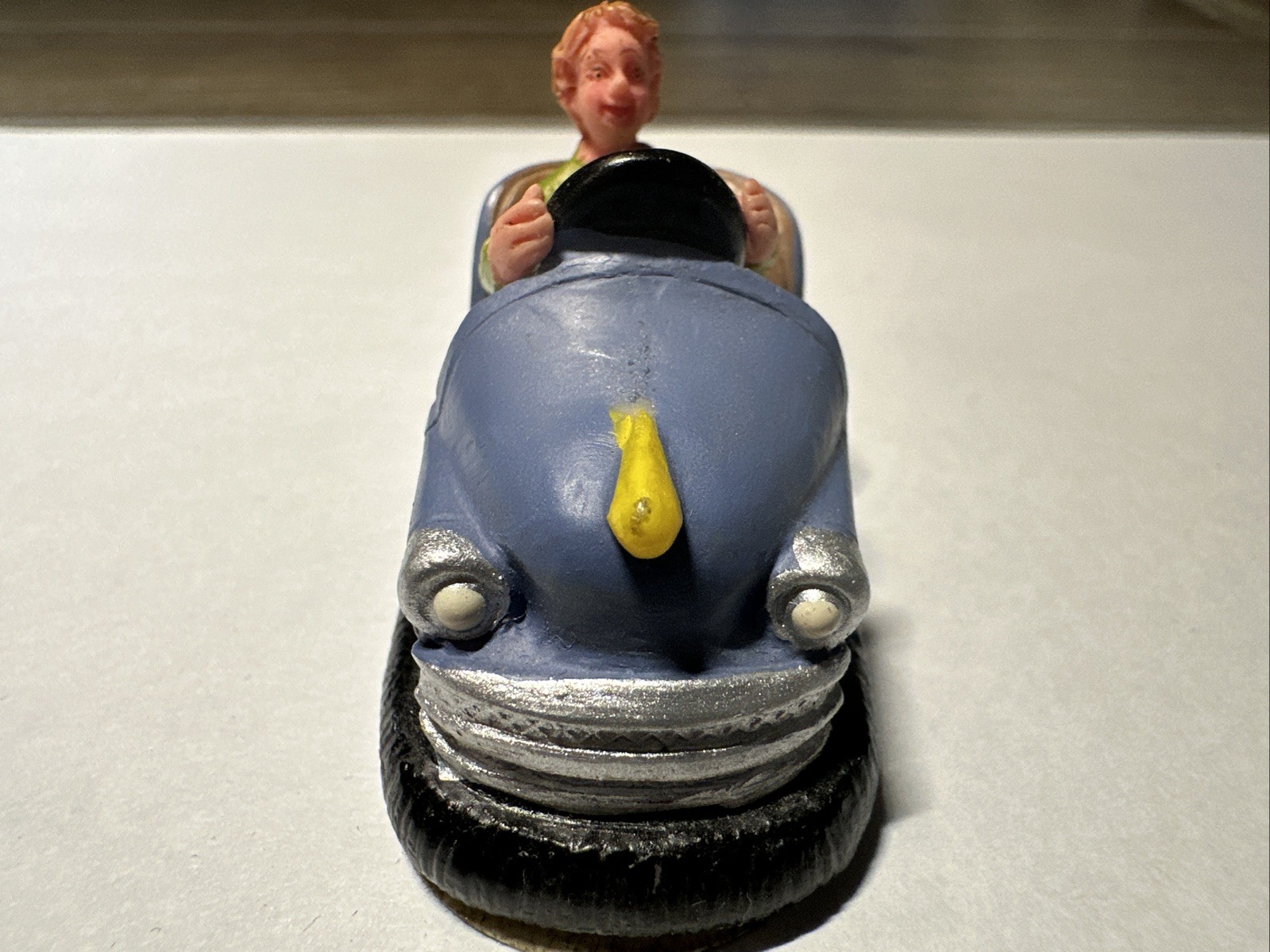 LEMAX Village Carnival Circus CRAZY CARS Blue Bumper Car Only 2006