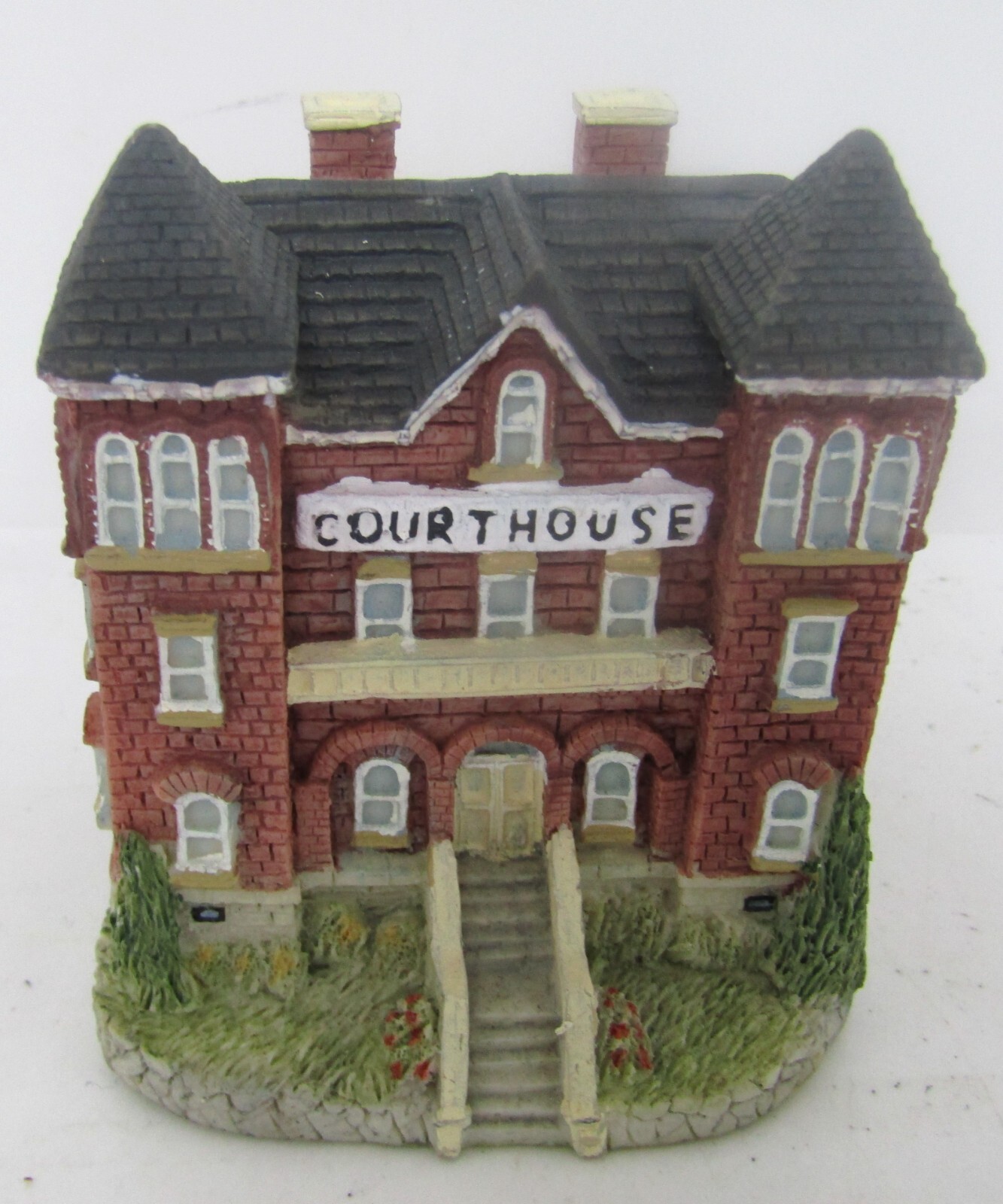 The Americana Collection 1993 Liberty Falls Courthouse AH39 Porcelain House 3″