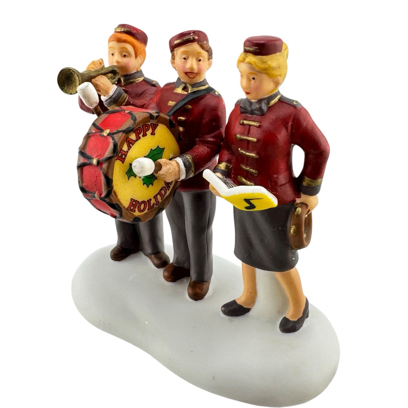 Department 56 Christmas Band 53310 Christmas In The City 2005 Retired 2.75″ Tall