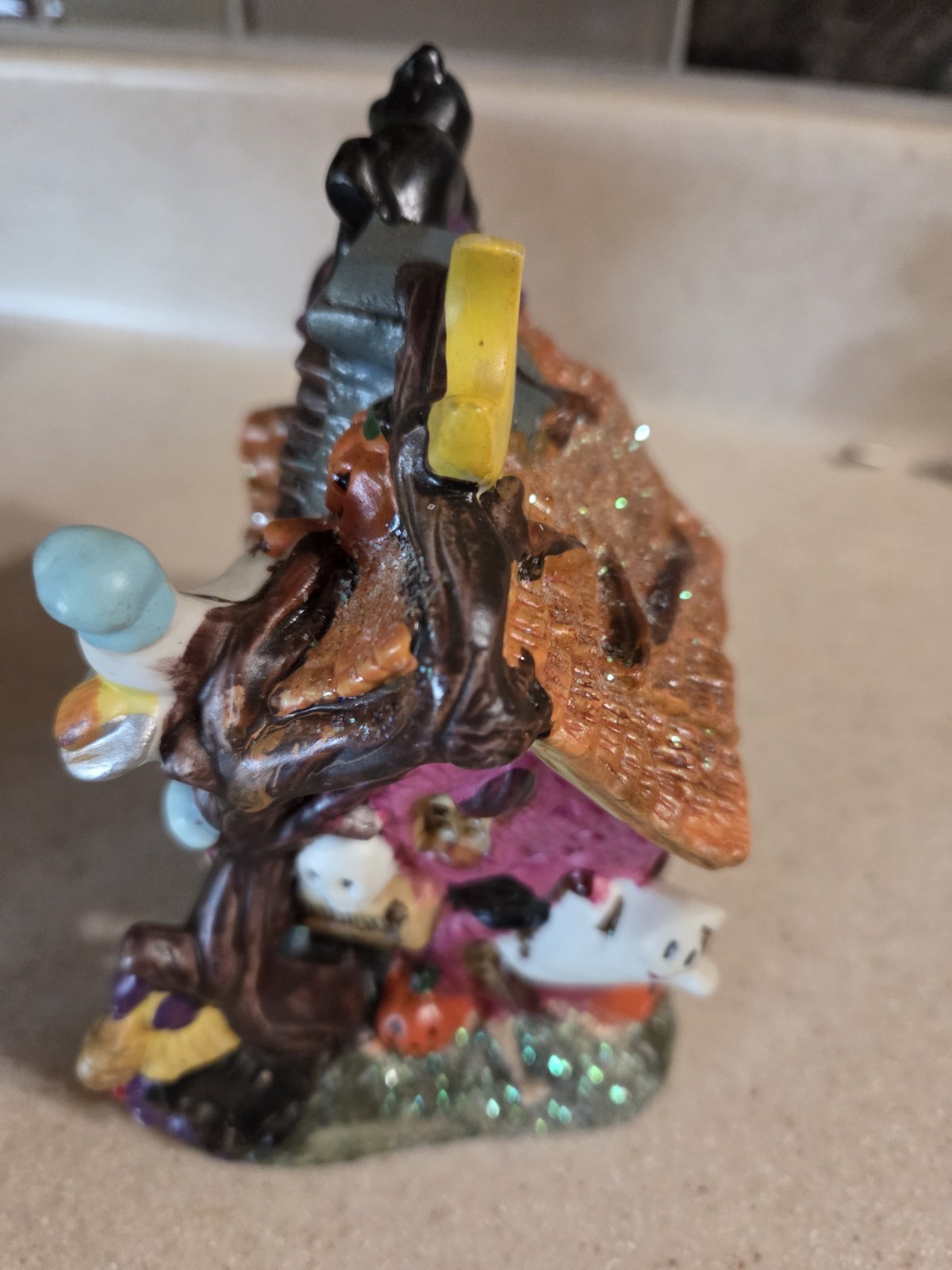 Halloween Village House Bakery 4×5 Inches Halloween Decor