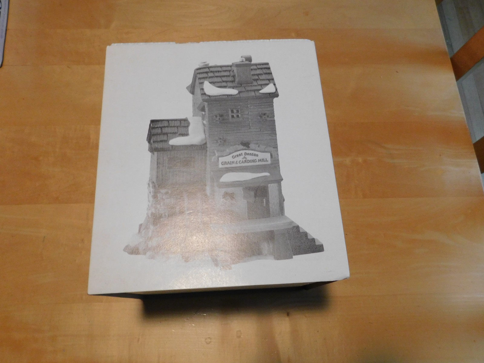 Vintage 1993 Dept.56 Great Denton Mill Dickens Village Series Retired