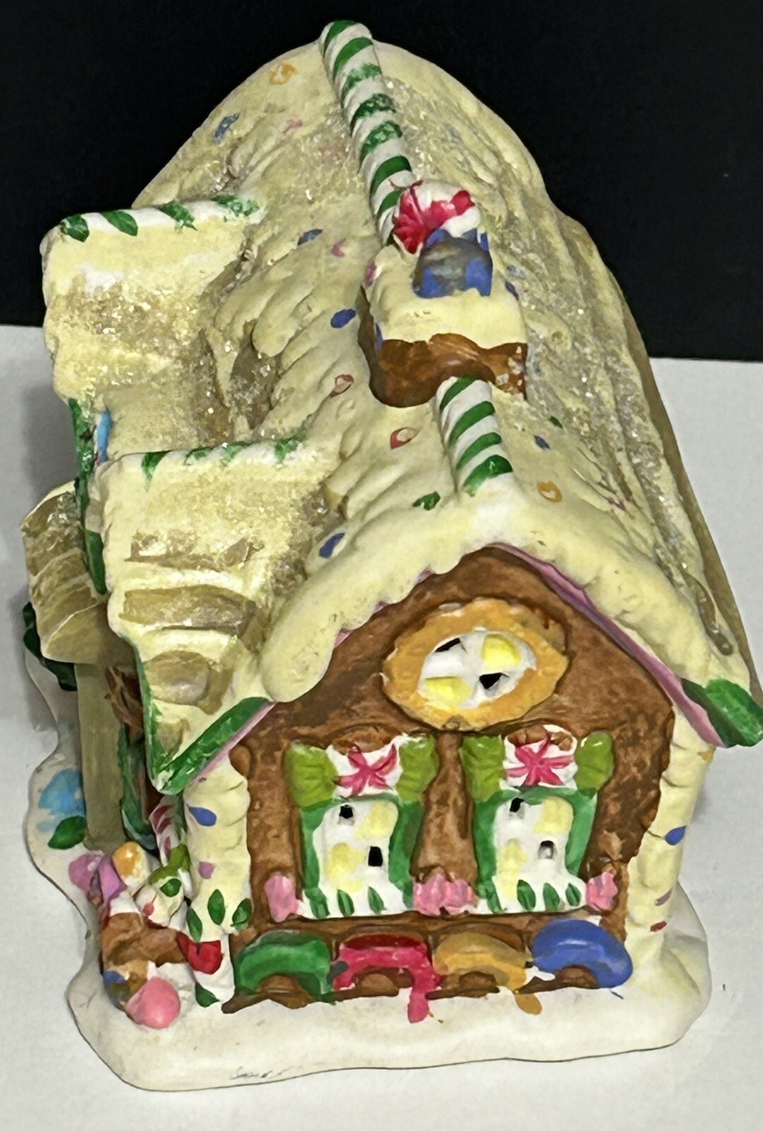 Vintage Greenbrier Gingerfrost Lane Ceramic Christmas Village House 2005